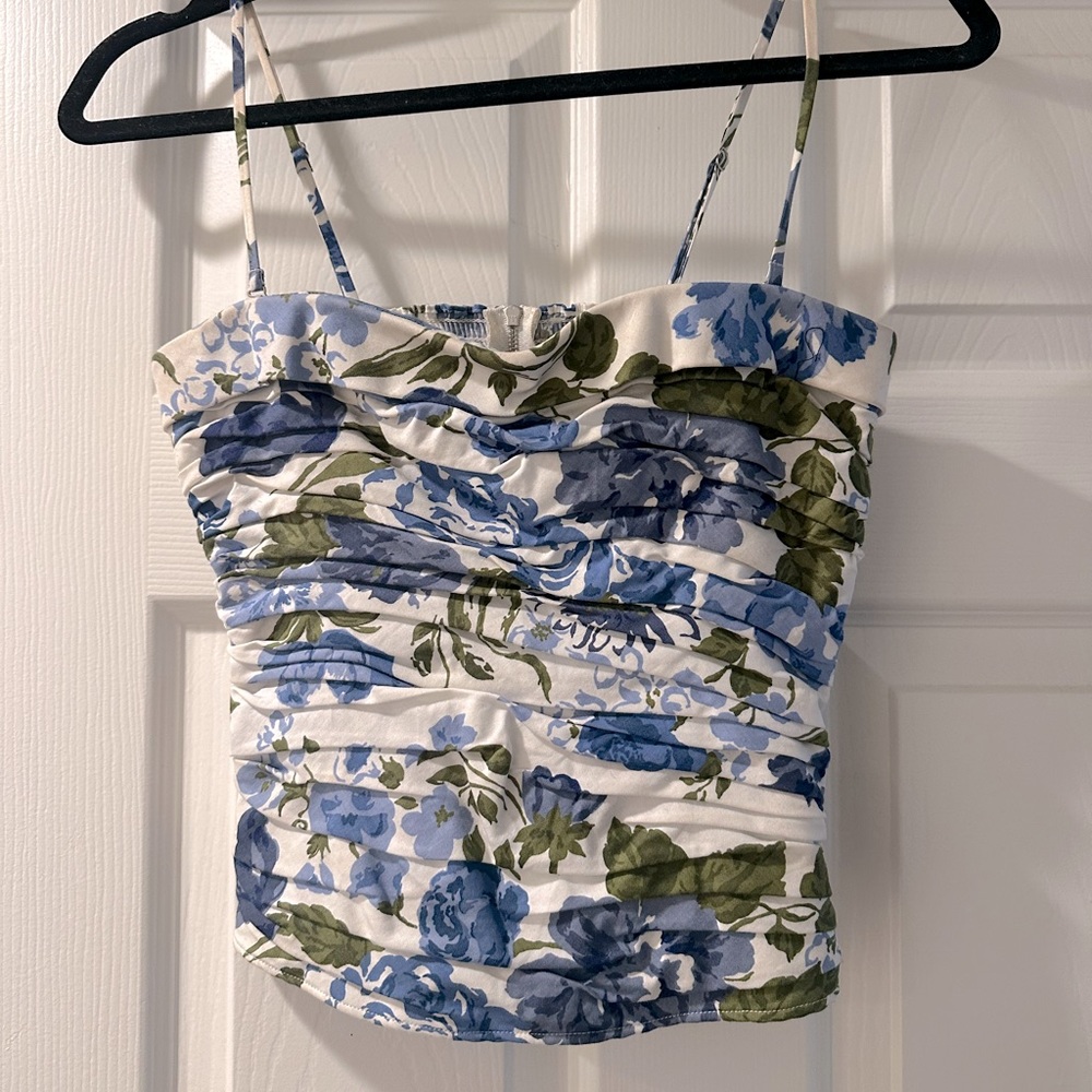 Reformation floral top